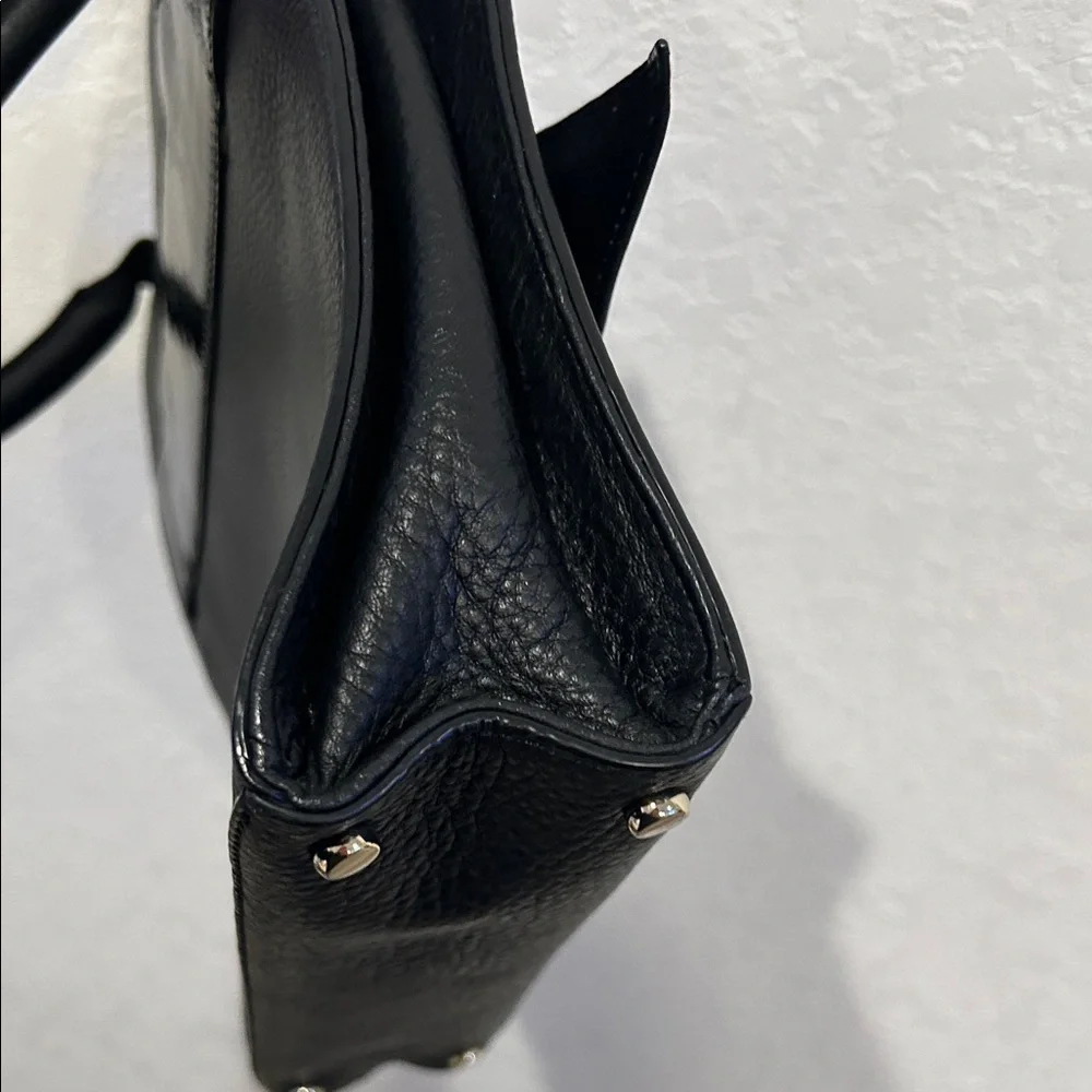 Kate Spade Black Patent Bow Satchel